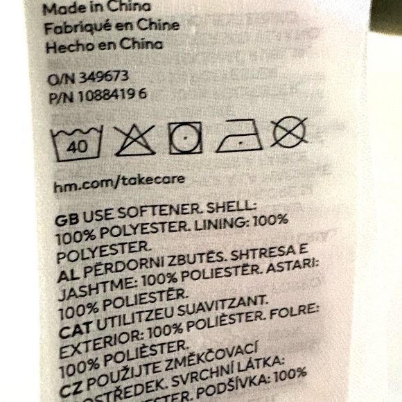 H&M Olive Green Sherpa Fleece Jacket - Picture 10 of 11